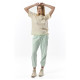 Bodyaction Γυναικεία κοντομάνικη μπλούζα Oversized Tee